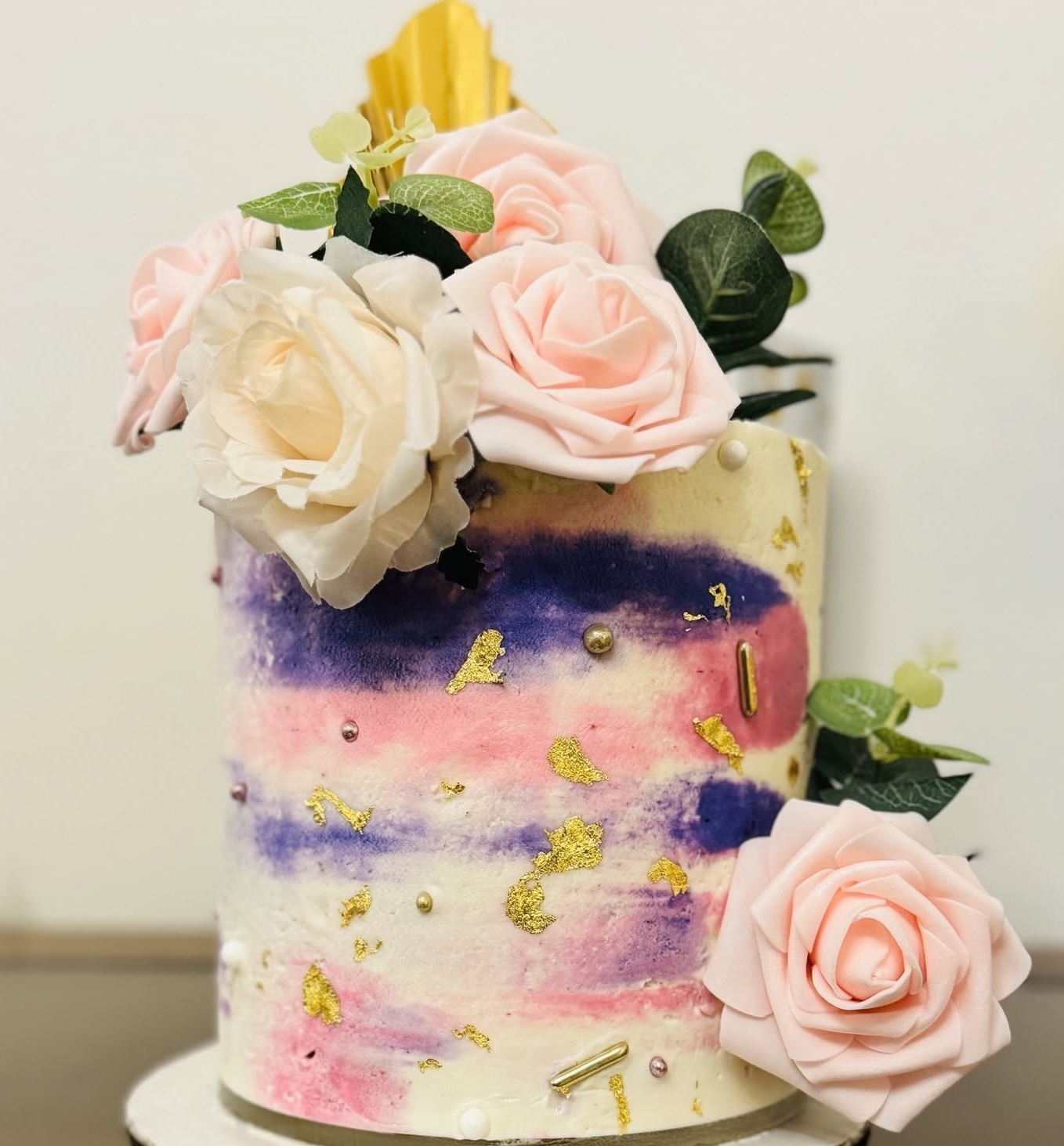 Floral custom cake inspiration