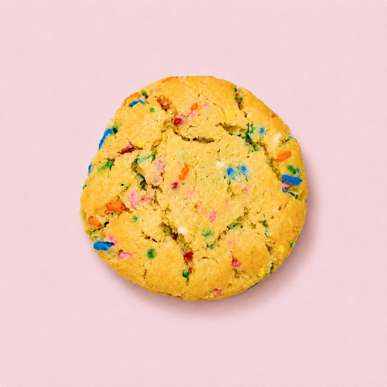 Colorful Selly Bake House birthday cookie